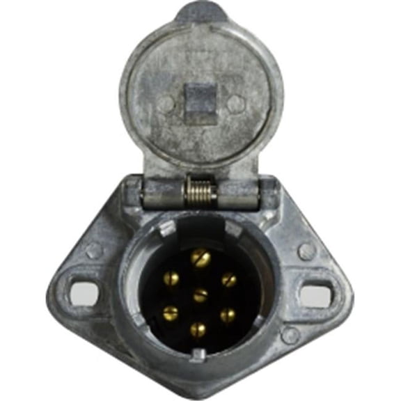 Midland Industries 39775 7-Way Metal Split Pins Socket