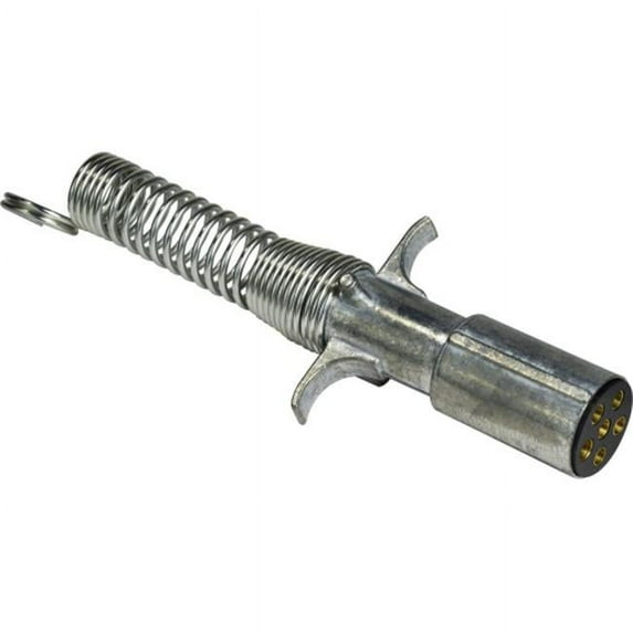 Midland Industries 39782 6-Way Double Grip Metal Plug with Spring Guard