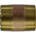 thumbnail image 1 of Midland Industries 40162 2 x 3 in.  Red Brass Nipple, 1 of 1