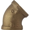 thumbnail image 1 of Midland Industries 44180 0.12 in. Bronze 45 deg Elbow, 1 of 1