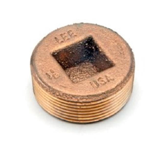 Midland Industries 44634DLF 0.75 in. Brass Lead Free Countersunk Plugs ...