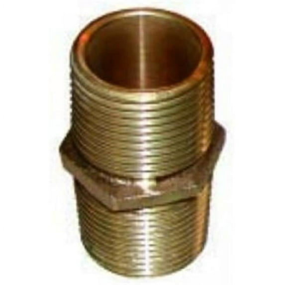 Midland Industries 44730M 3 Bronze 3 Cast Pipe Nipple