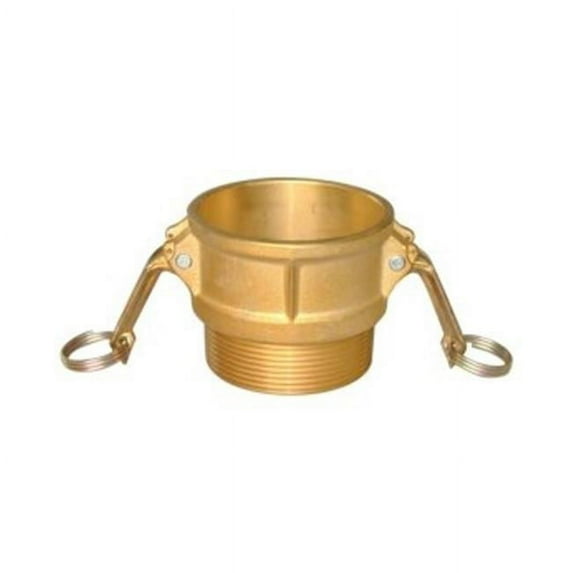 Midland Industries 44926 2.5 in. F-CPLG x MIP Type B Brass Coupling