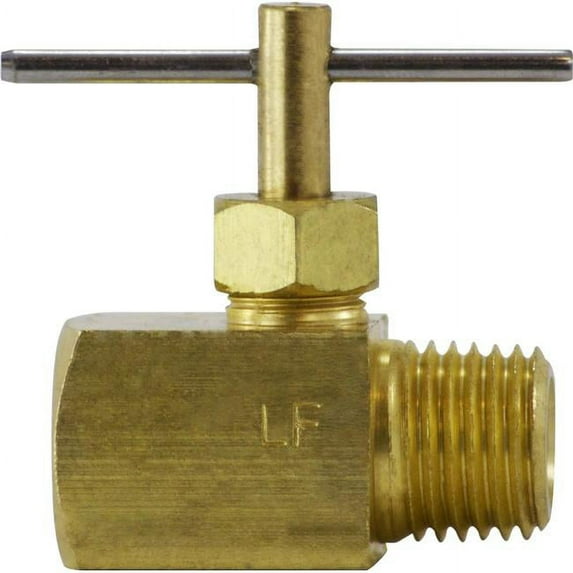 Midland Industries 46060LF 0.12 Pipe Thread Needle Valve