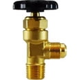 thumbnail image 1 of Midland Industries 46475 0.5 x 0.5 Flare x MIP Brass Truck Valve, 1 of 1