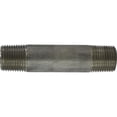 thumbnail image 1 of Midland Industries 48073 0.5 in. dia. x 9 in. 304 Stainless Steel Nipple, 1 of 1