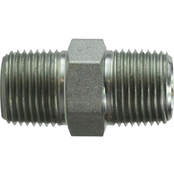 Midland Industries 5404128 0.75 x 0.5 Hex Pipe Nipple