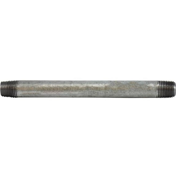 Midland Industries 56004 0.12 x 2.5 in. Galvanized Steel Nipple