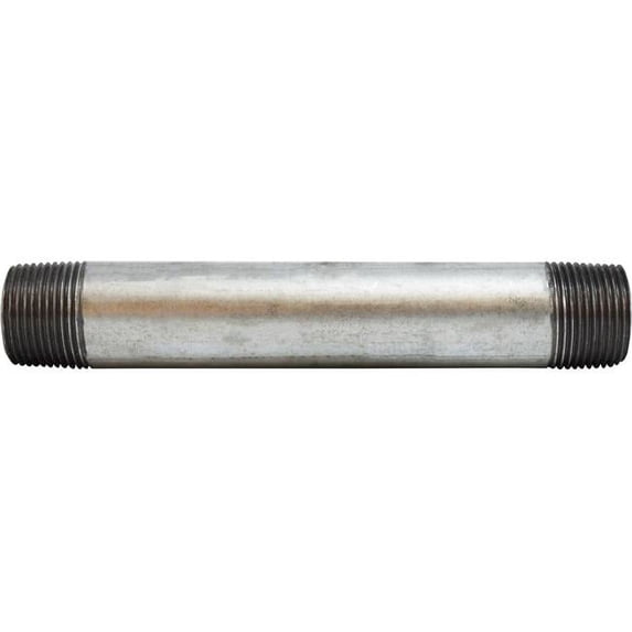Midland Industries 56081 0.75 x 1.5 in. Galvanized Steel Nipple