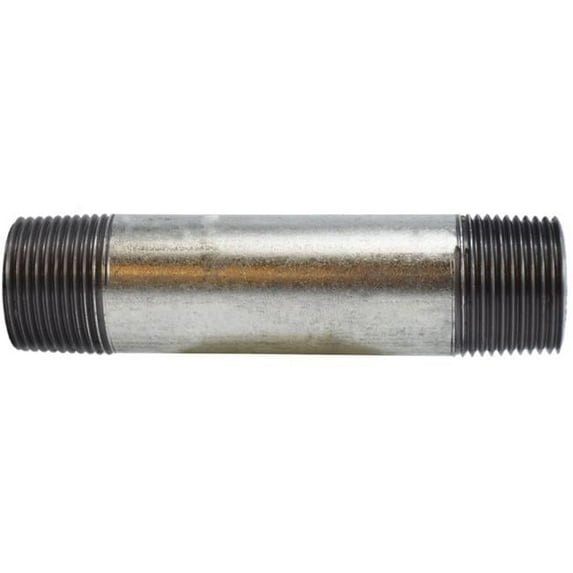 Midland Industries 56102 1 x 2.5 in. Galvanized Steel Nipple