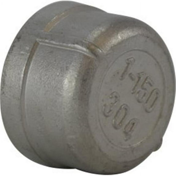 Midland Industries 62473 0.5 in. 304 Stainless Steel Cap