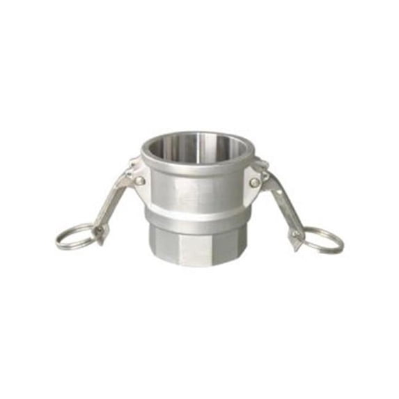 Midland Industries 63950 6 Female x Female Type D Stainless Steel Cam & Groove