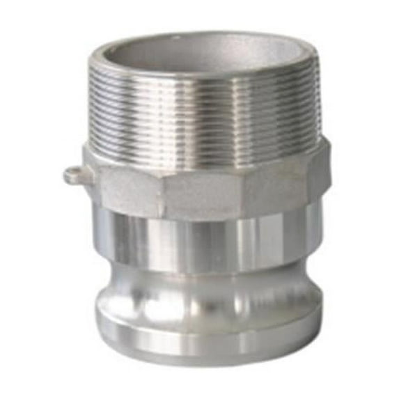 Midland Industries 63965 2 Stainless Steel Male Adapter x Male Type F Cam & Groove