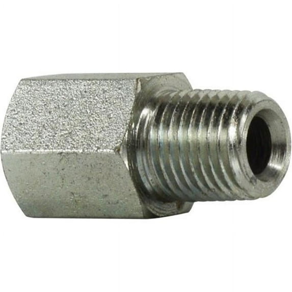 Midland Industries 640444 0.43-20 x 0.25 Female O-Ring x MNPT Straight Adapter