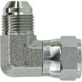 thumbnail image 1 of Midland Industries 65004 0.43-20 x 0.43-20 Thread 1 & 2 Swivel Nut Elbow, 1 of 1