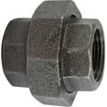 thumbnail image 1 of Midland Industries 65601 0.25 in. 150 Malleable Union, Black, 1 of 1