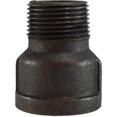 thumbnail image 1 of Midland Industries 65624 1.25 150 Malleable Extension Piece, Black, 1 of 1