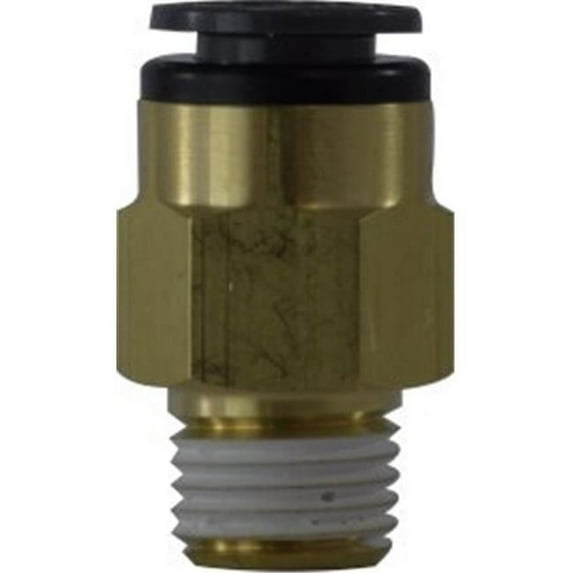 Midland Industries 680604C 0.37 x 0.25 in. Push-in x MIP DOT Adapter Composite Connector
