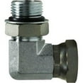 thumbnail image 1 of Midland Industries 6901NWO2020 1.62-12 x 1.25 Male O-Ring x FNPSM 90 deg Swivel Elbow Adapter, 1 of 1