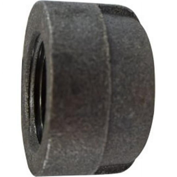 Midland Industries 69479 2.5 in. 300 PSI Mallable Black Cap