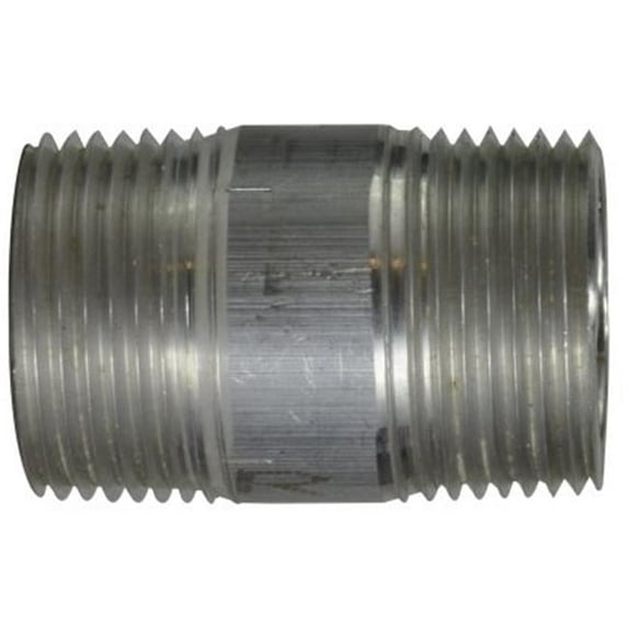 Midland Industries 76131 1.25 x 8 in. Aluminum Nipples