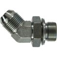 thumbnail image 1 of Midland Industries 780212 1.06-12 x 0.75-14 in. JIC x MBSPP 45 deg Elbow Fittings, 1 of 1