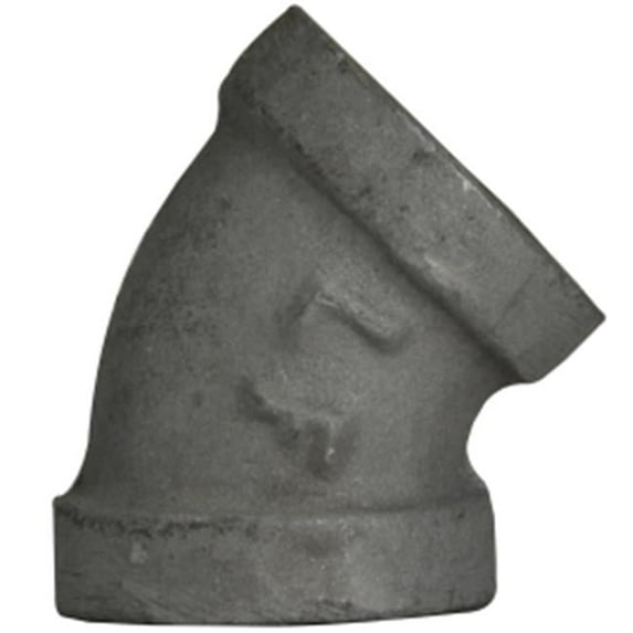 Midland Industries 79191 4 in. 45 deg Aluminum Elbow