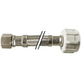 thumbnail image 1 of Midland Industries 923520 0.5 x 0.87 FIP x Ballcock 12 Point Stainless Steel Lead Free Lavatory System Connector, 1 of 1