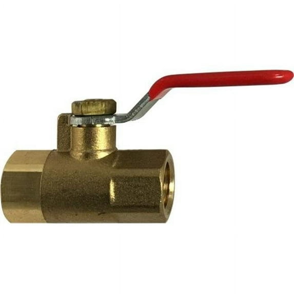 Midland Industries 944116 0.25 FIP x 0.25 FIP Forged Female x Female Mini Ball Valve