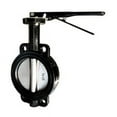 thumbnail image 1 of Midland Industries 9650L12 12 in. dia. Disc-BUNA-N Stainless Steel Wafer & Lever Butterfly Valve, 1 of 1