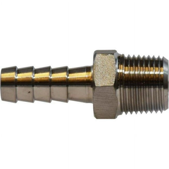 Midland Industries 973959 2.5 in. 316 Stainless Steel Hose Nipple Adapter
