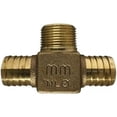 thumbnail image 1 of Midland Industries 973971LF 1 Insert x MIP Leadfree Male Branch Tees, 1 of 1