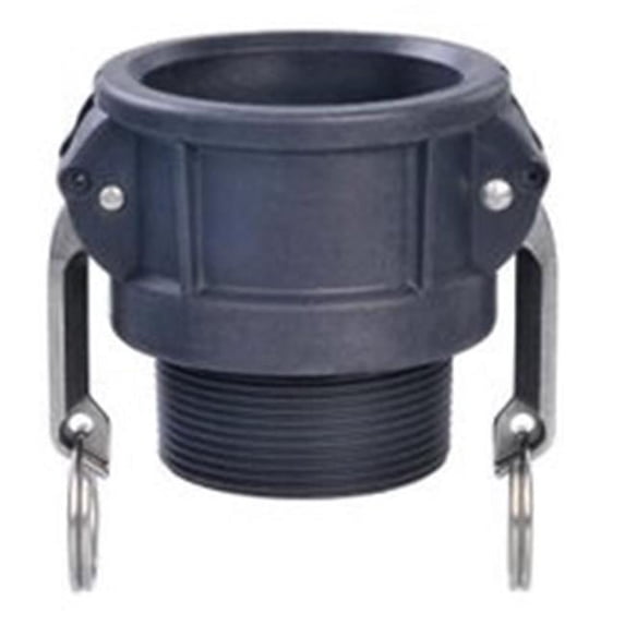 Midland Industries CGB-075-PP 0.75 in. Type A Coupling, Polyproplyene