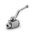 thumbnail image 1 of Midland Industries GE212SAE 1.06-12 in. SAE Two Way Steel High Preesure Ball Valve, 1 of 1