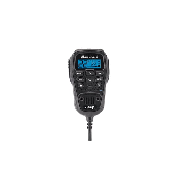 Midland MXT575J Jeep MicroMobile Corder-Electric Full-Size 15-Watt GMRS Two-Way Radio, Black