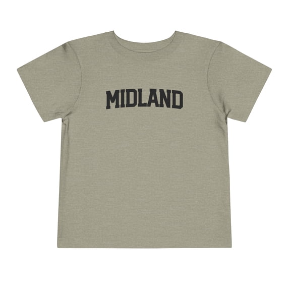 Midland Michigan Texas MI TX Georgia Toddler Shirt Gift Boy Girl Size 2T-5T