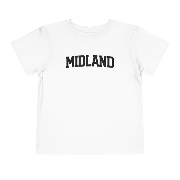 Midland Michigan Texas MI TX Georgia Toddler Shirt Gift Boy Girl Size 2T-5T