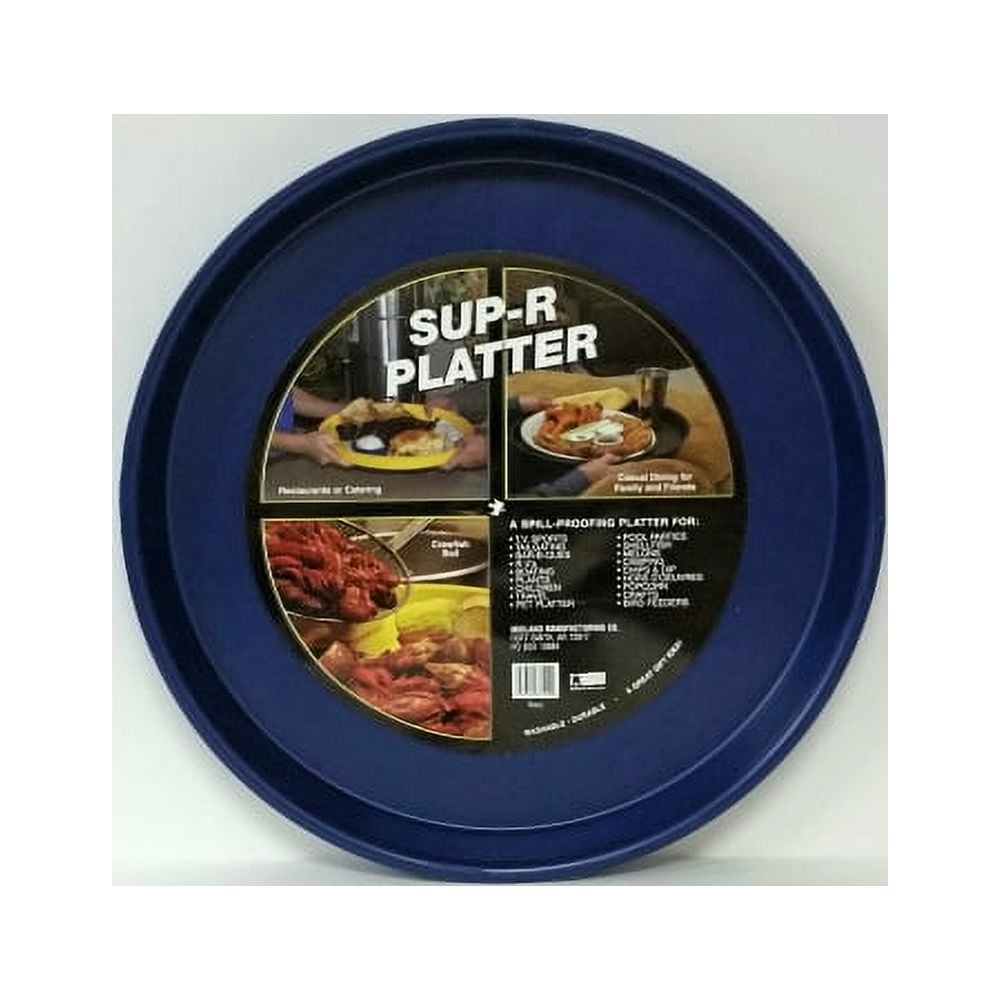 Midland Navy Lap Platter