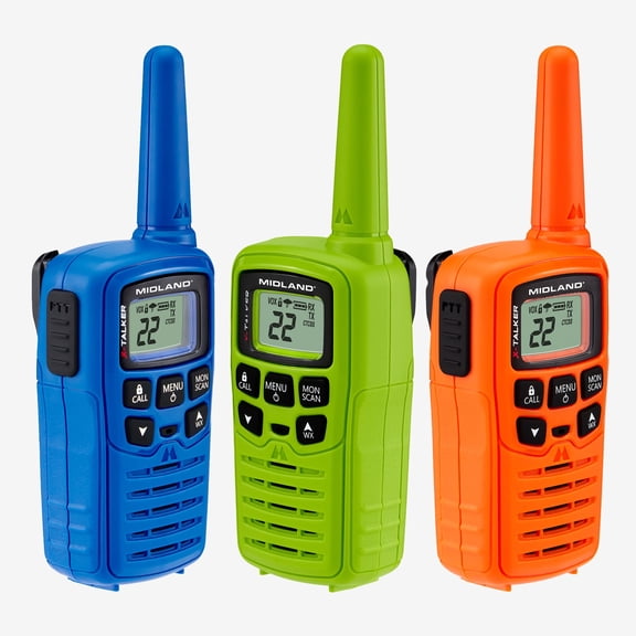 Midland T10X3M Multi Color Radio Pack
