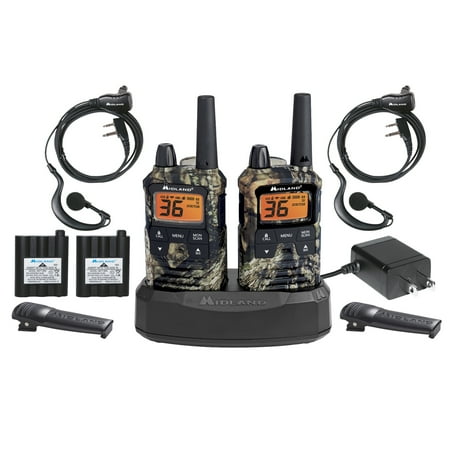 Midland - X-TALKER 40-Mile, 22-Channel FRS/GMRS 2-Way Radios (Pair) - Break-Up Country Mossy Oak
