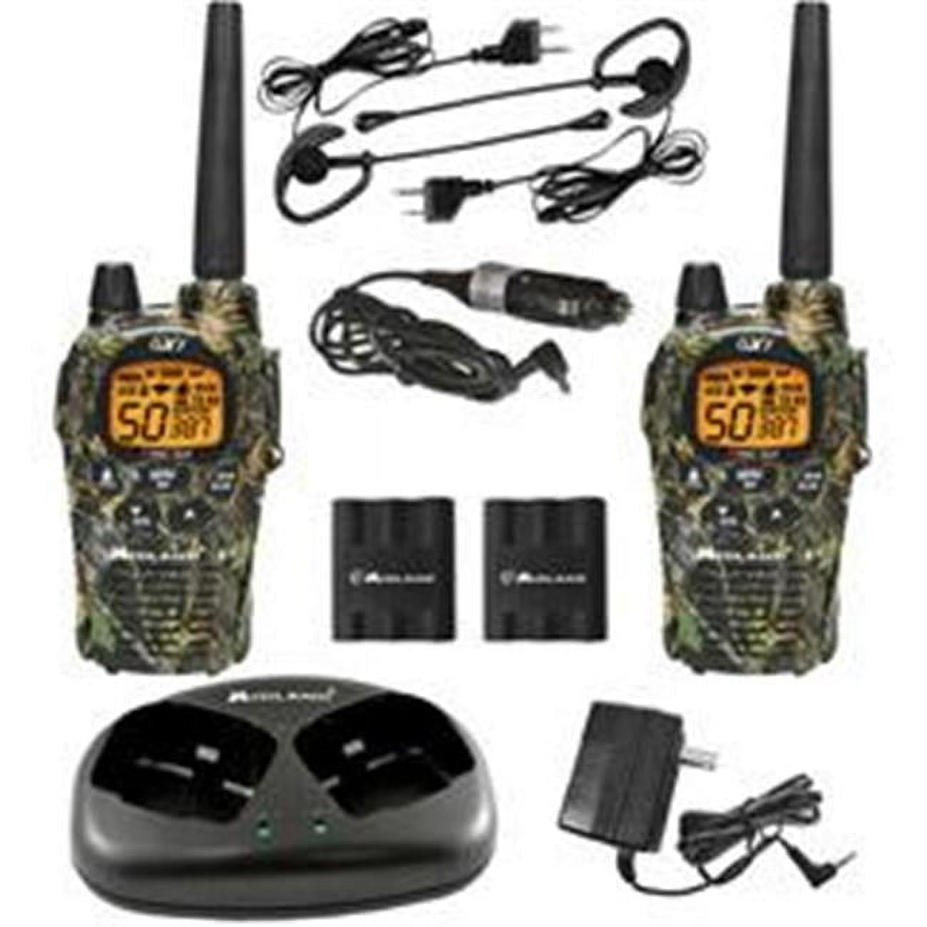 Midland X TRA TALK GMRS 2 Way Radio with 30 Mile Range