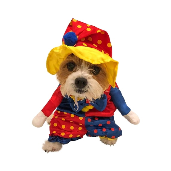 Midlee Clown Dog Costume (Large)