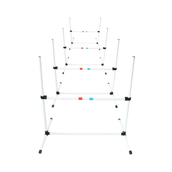 Midlee Dog Agility Bar Jumps- Set of 4 Jumps