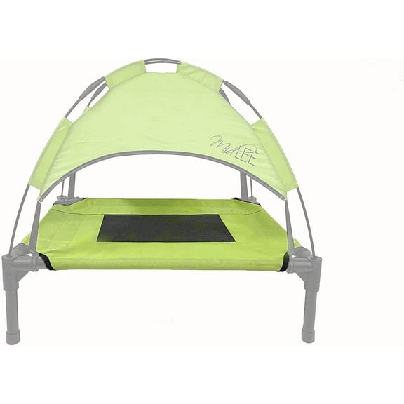 Midlee Dog Cot Replacement Bed Fabric- Green(Small)