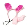 thumbnail image 1 of Midlee Dog Pig Halloween Headband Costume with Tail- Large, 1 of 4