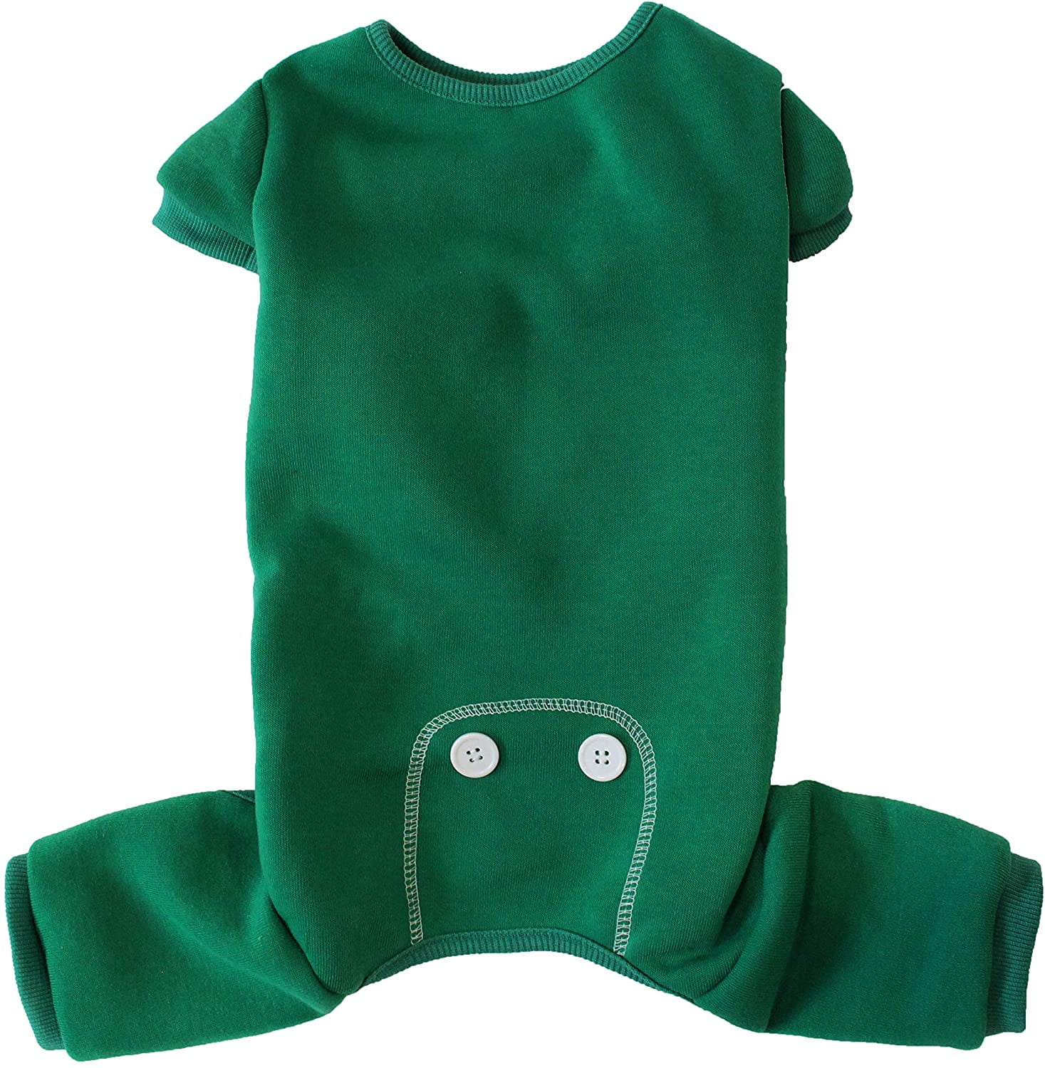 DOGS GREEN SLEEPWEAR SHORT SET - WHITE/GREEN main image 0