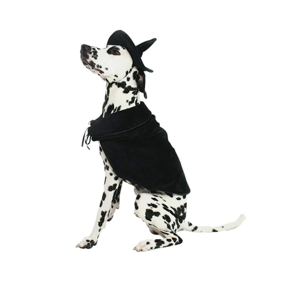 Midlee Halloween Witch Cape and Hat Dog Costume (XX-Large)