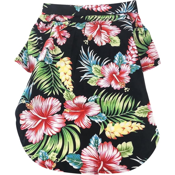 Midlee Hawaiian Shirt for Dogs (Small)
