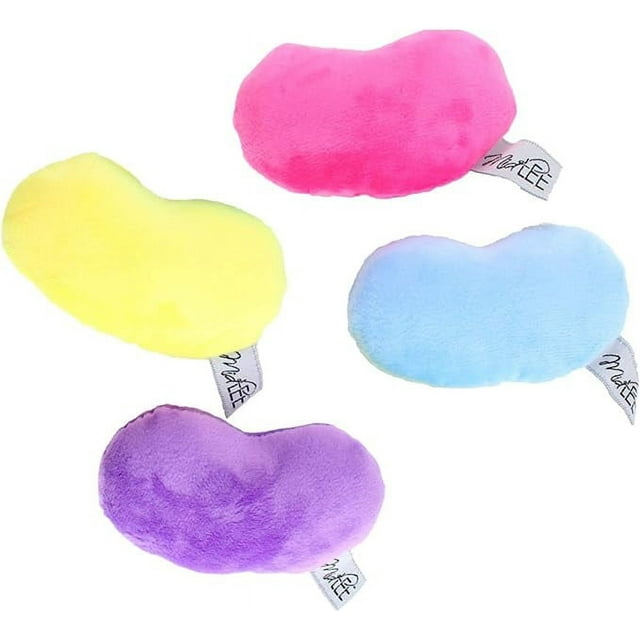 Midlee Jelly Bean Easter Dog Toy- Set of 4 (Small)