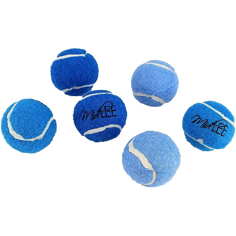 Midlee Mini 1.5 Dog Squeaky Tennis Balls Set of 6